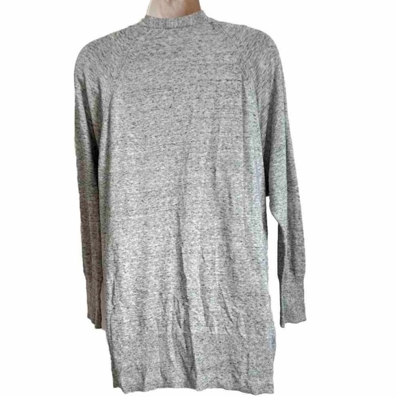 Gap long sleeve gray open front cotton lightweight cardigan sweater extra small - Picture 3 of 5